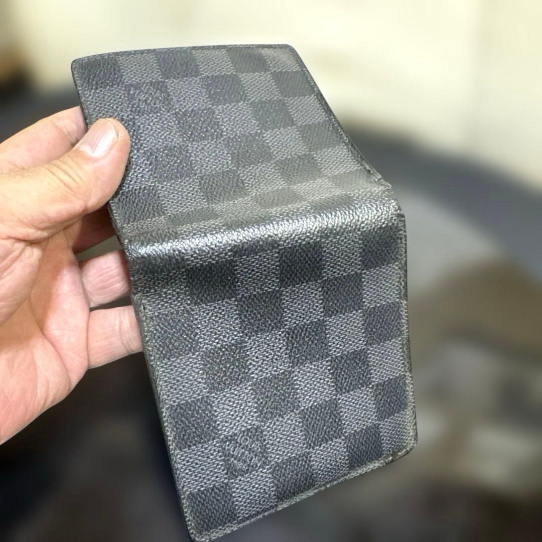 ③☆良品☆ダミエG♪マルコ☆2つ折り財布★ポケットあり