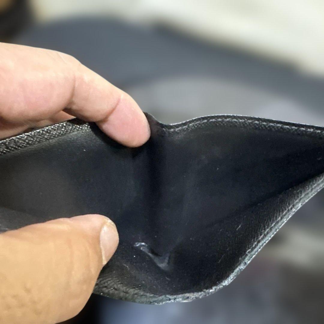 ③☆良品☆ダミエG♪マルコ☆2つ折り財布★ポケットあり