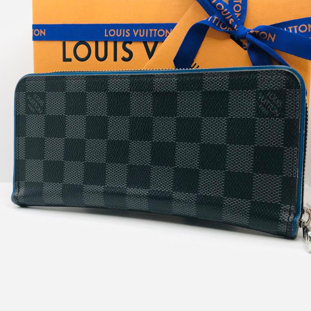 ルイヴィトン✨ダミエ グラフィット ジッピーウォレット ヴェルティカル 長財布