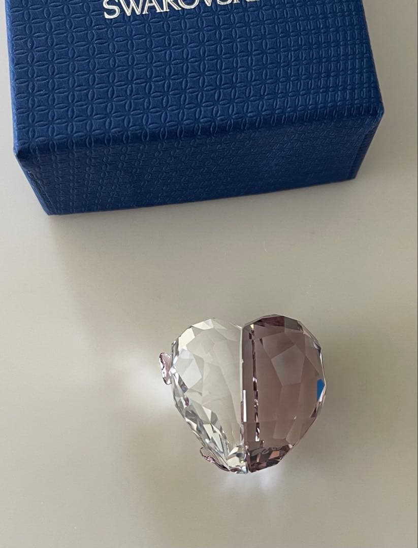 スワロフスキー　置物　ハート　Love Heart
