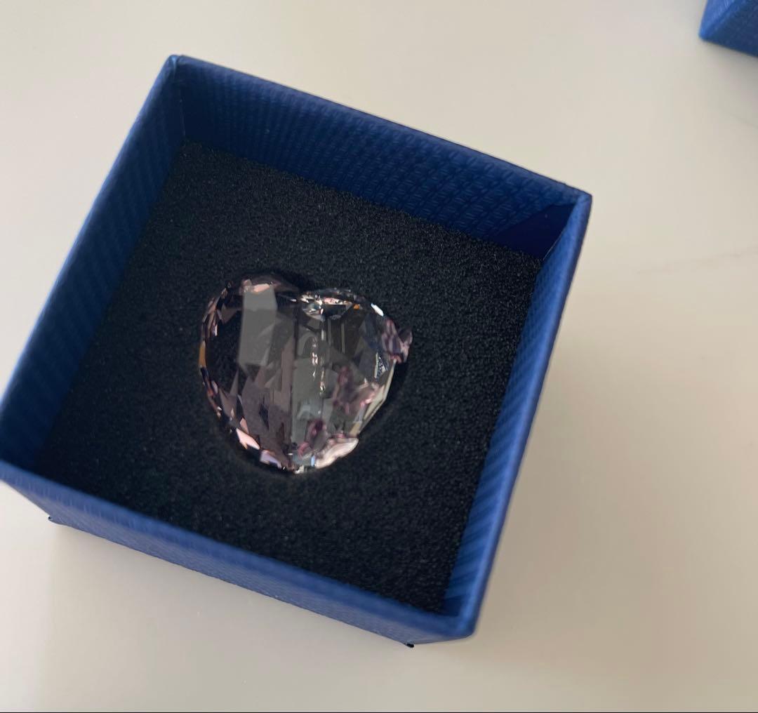 スワロフスキー　置物　ハート　Love Heart