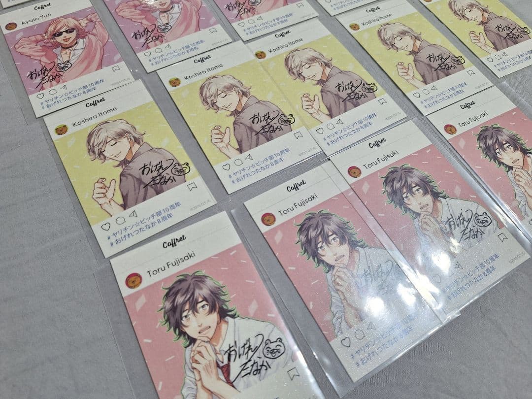 ヤリチン☆ビッチ部 缶バッジ＆カード まとめ売り おげれつたなか 個展 レア