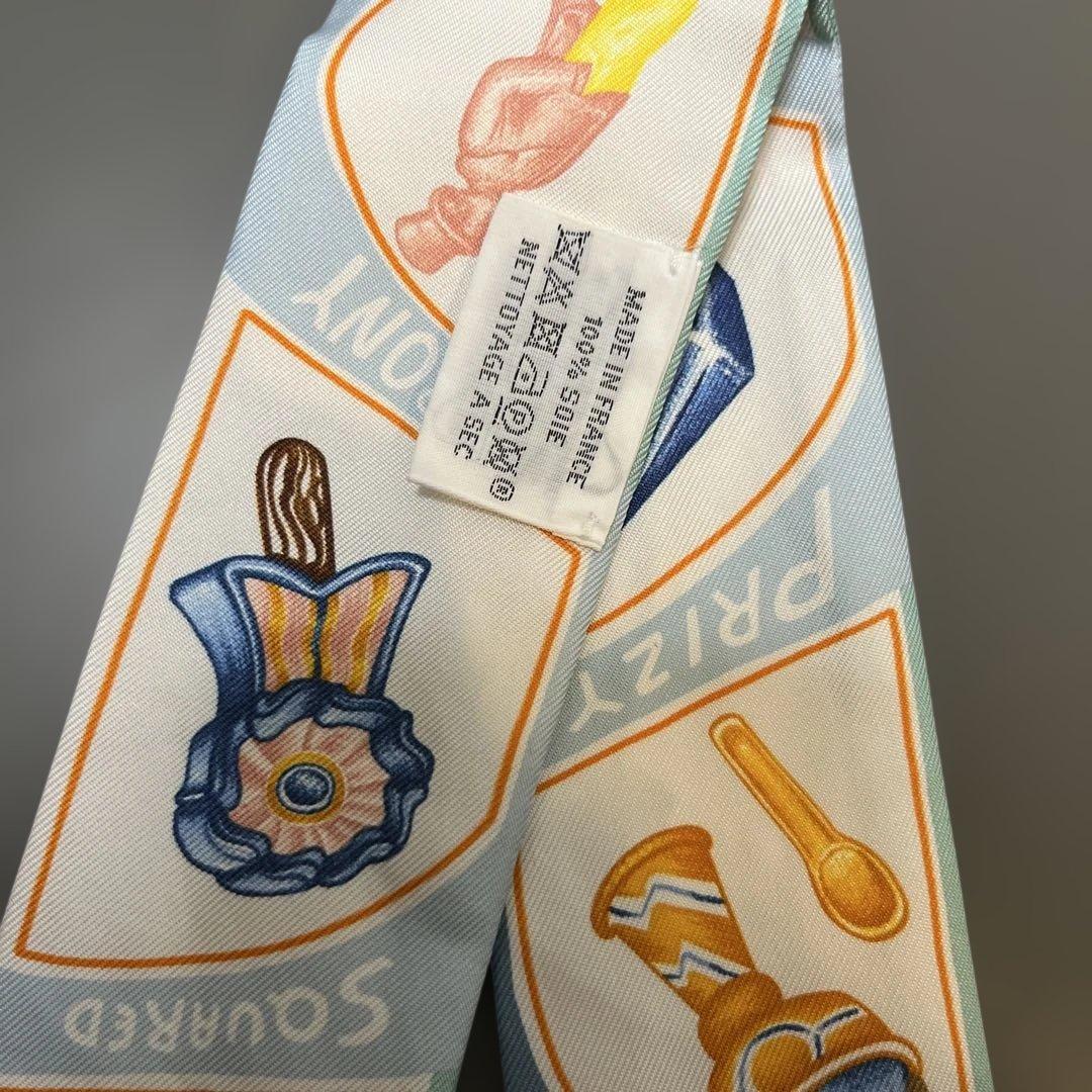 限定値下げ【美品】エルメス HERMES ツイリー ファニーアイスクリーム