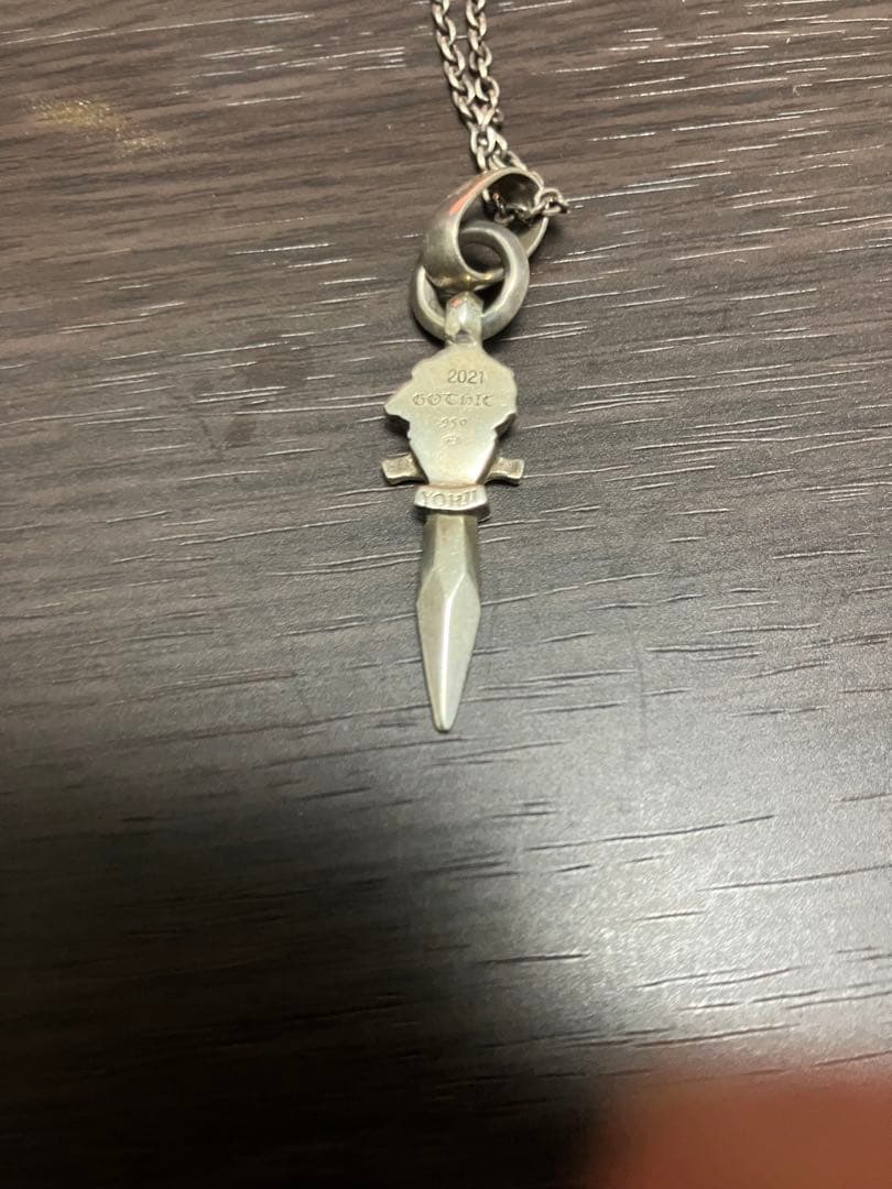 GOTHIC YOHJI YAMAMOTO ウルフダガーネックレス 2021