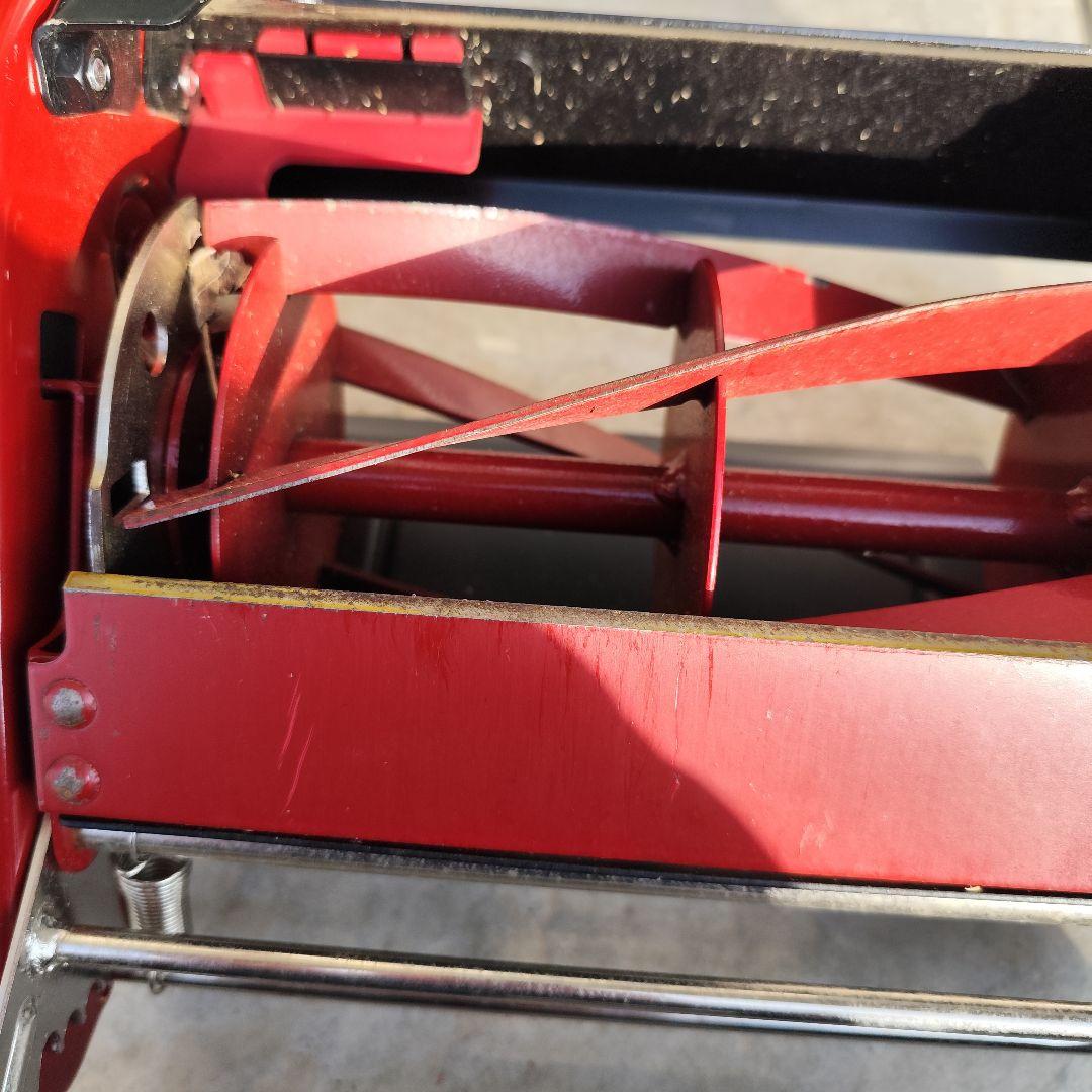 手動芝刈機 手押し式 キンボシ ハッピーバーディーモア DX ガーデニング