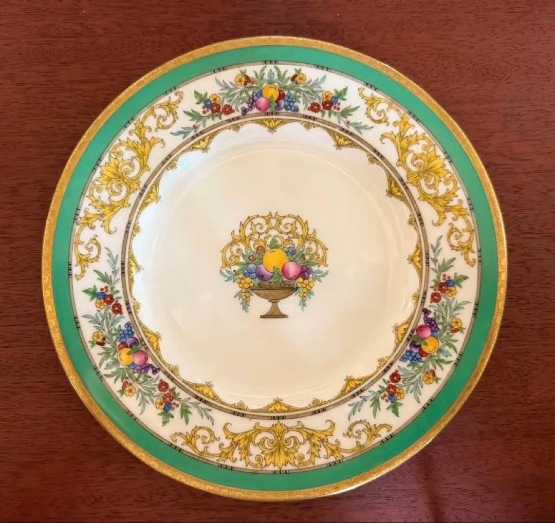 Davis Collamore & Co. フルーツ装飾プレート