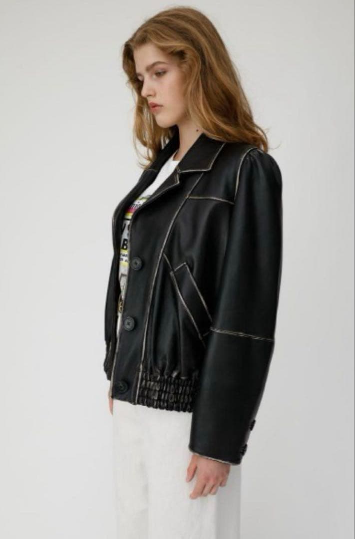 moussy AGED LEATHER ブルゾン