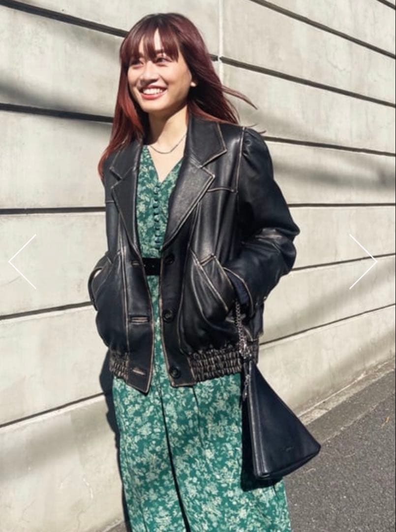 moussy AGED LEATHER ブルゾン