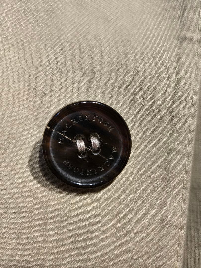 MACKINTOSH マッキントッシュ ゴム引き ステンカラーコート