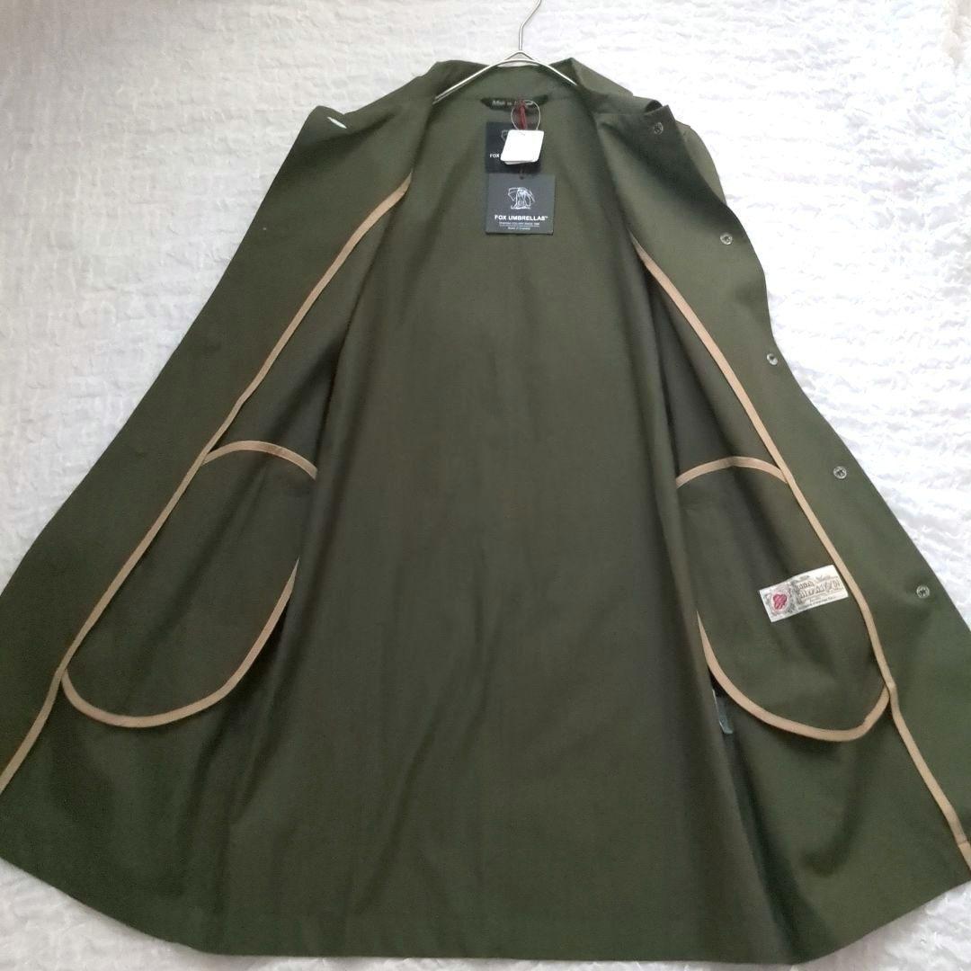 【未使用・タグ付】フォックスアンブレラズ　イギリス製 　ステンカラーコート
