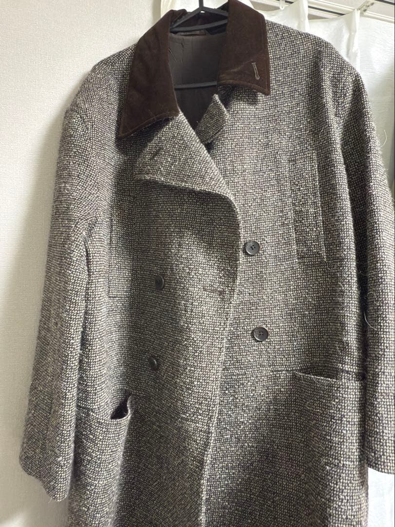 TODAYFUL ダブルカラーツイードコート 36inch