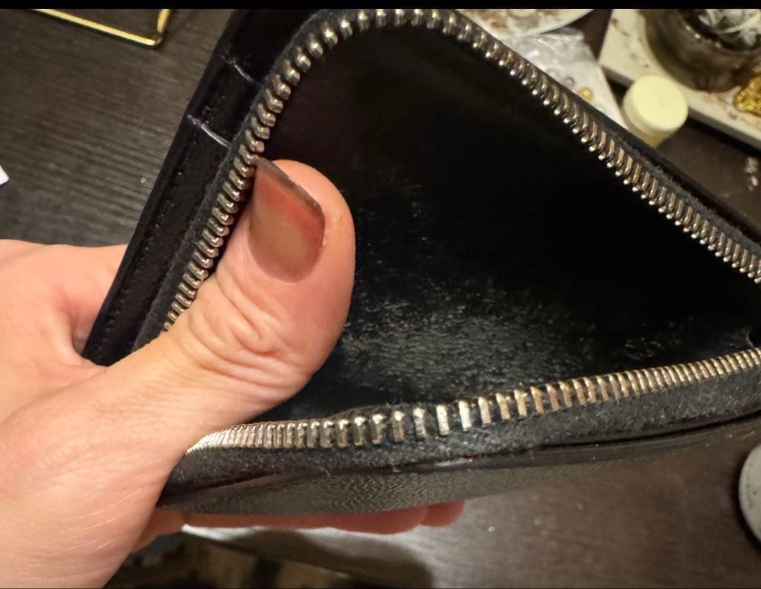 SAINT LAURENT イースト/ウェスト ジップウォレット