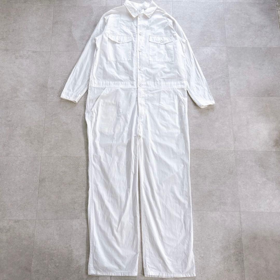 良品✨ Yarmo ヤーモ ボイラースーツ ジャンプスーツ ホワイト 人気商品