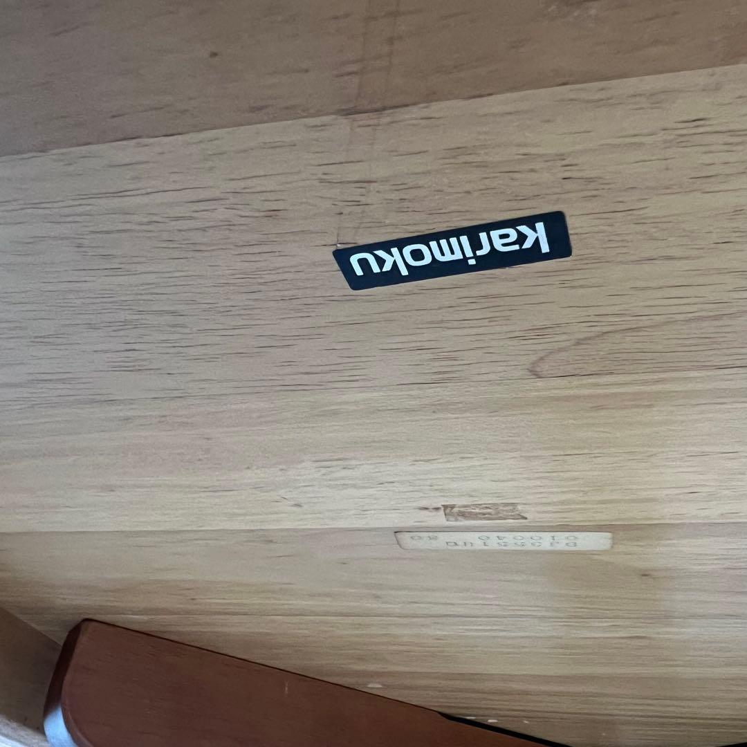 カリモク　ダイニングテーブル　【円卓】