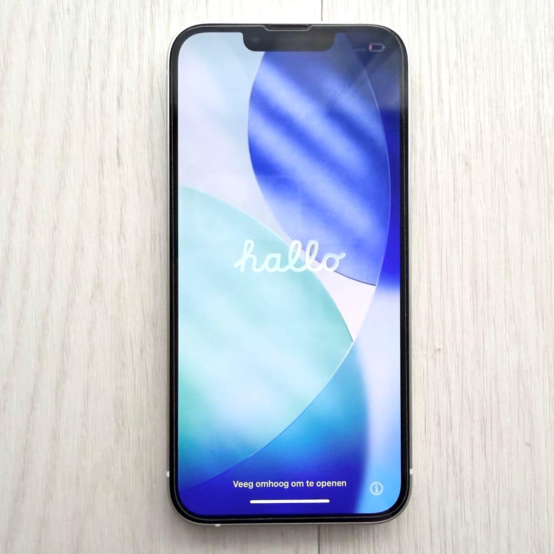 【美品】iPhone13 本体 スターライト・白・SIMフリー・256GB・箱無