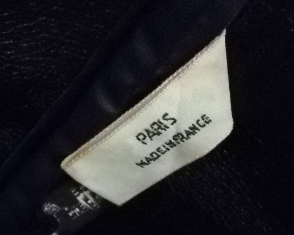 クリスチャンディオール トロッター ボストンバッグ ネイビー