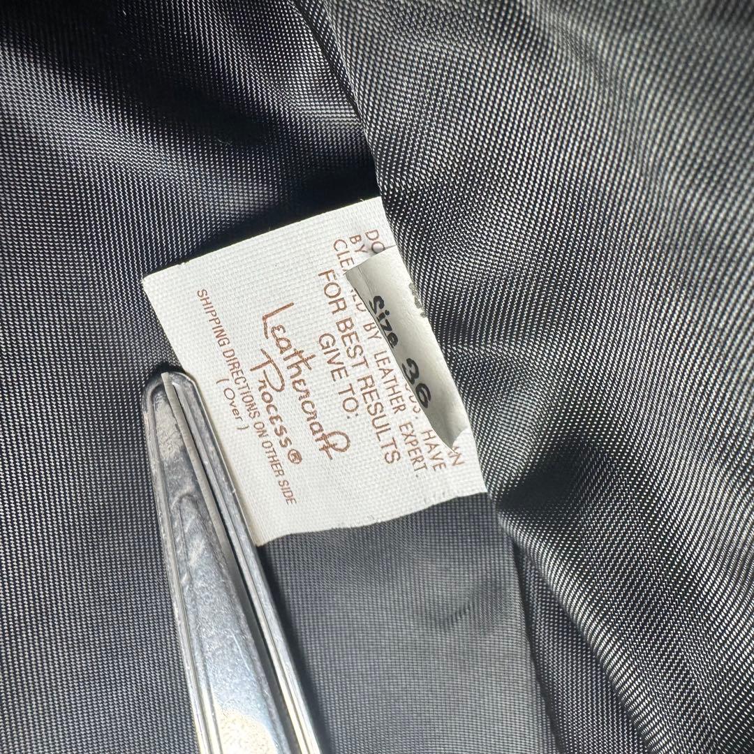 【美品】Schott 652 トラッカージャケット　牛革　本革　36 USA製