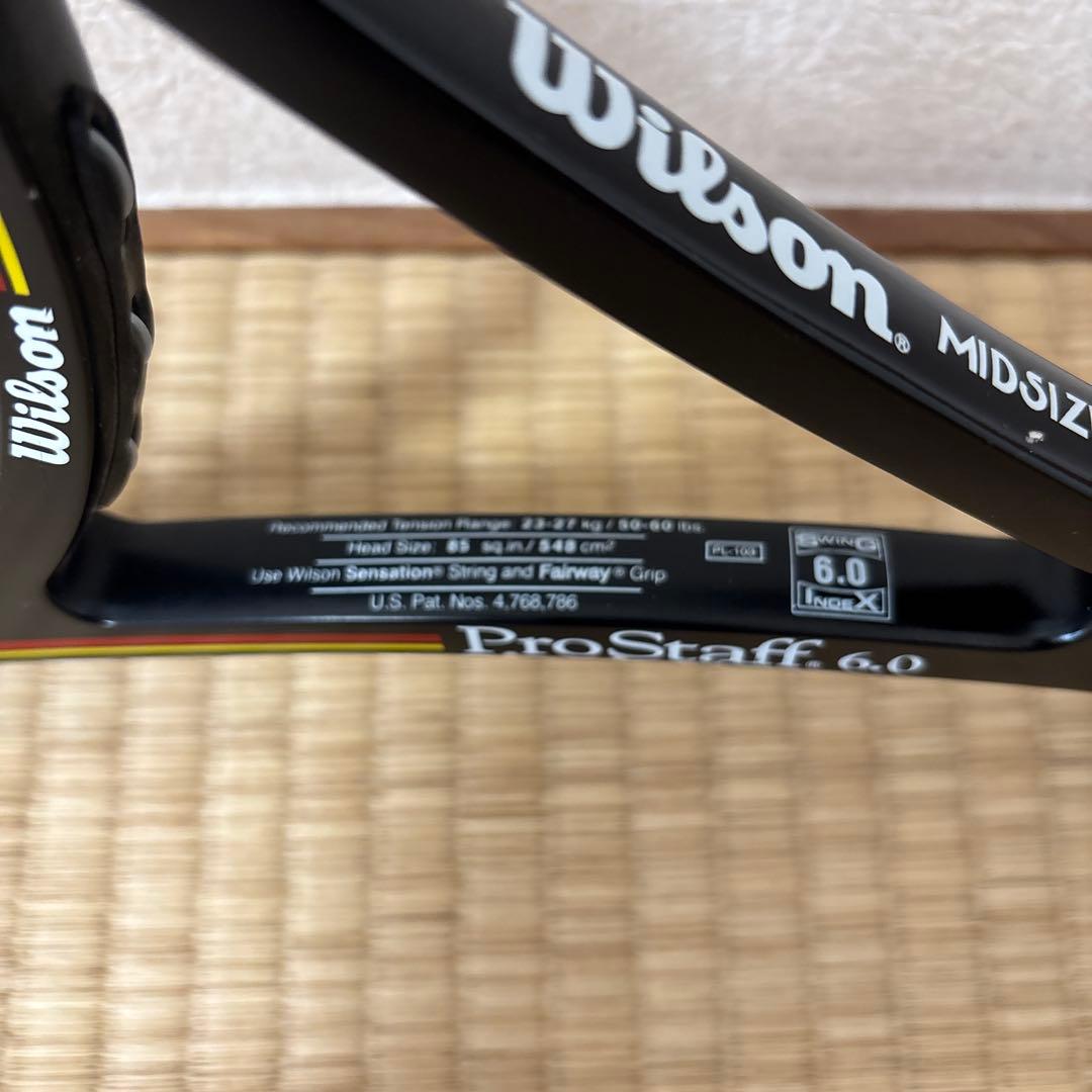 値下げしました！ウィルソン プロスタッフ6.0 ミッドサイズ 85
