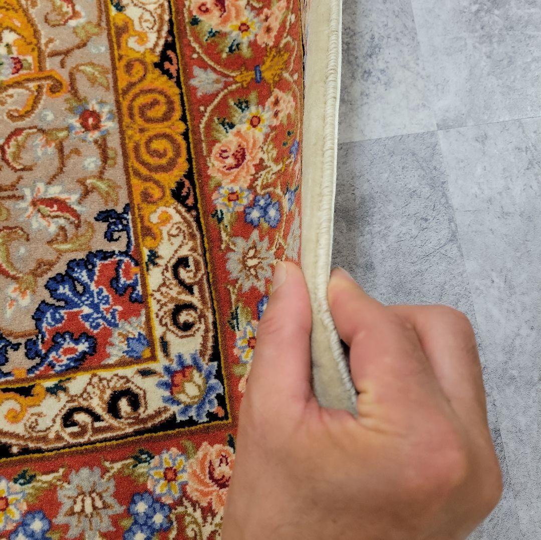 163x104cmクムじゅうたん(nai)玄関・ペルシャ・ギャッベ・ラグ