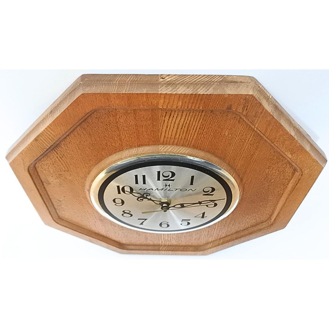 80's【希少】HAMILTON ハミルトン ビンテージ 掛け時計 日本製