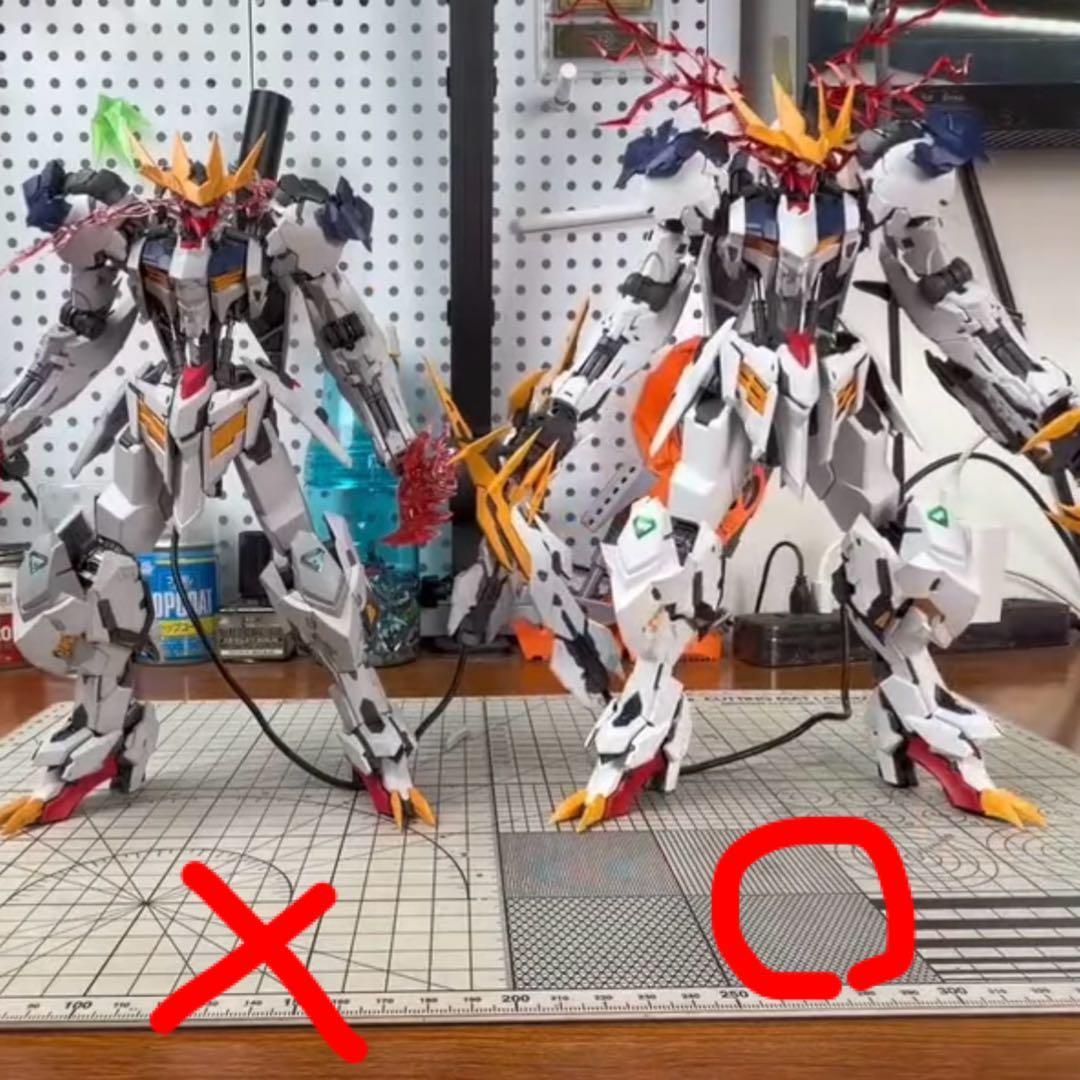 LUNAVOR バルバトス　バルバトスルプスレクス　似　狼の王　プラモデル