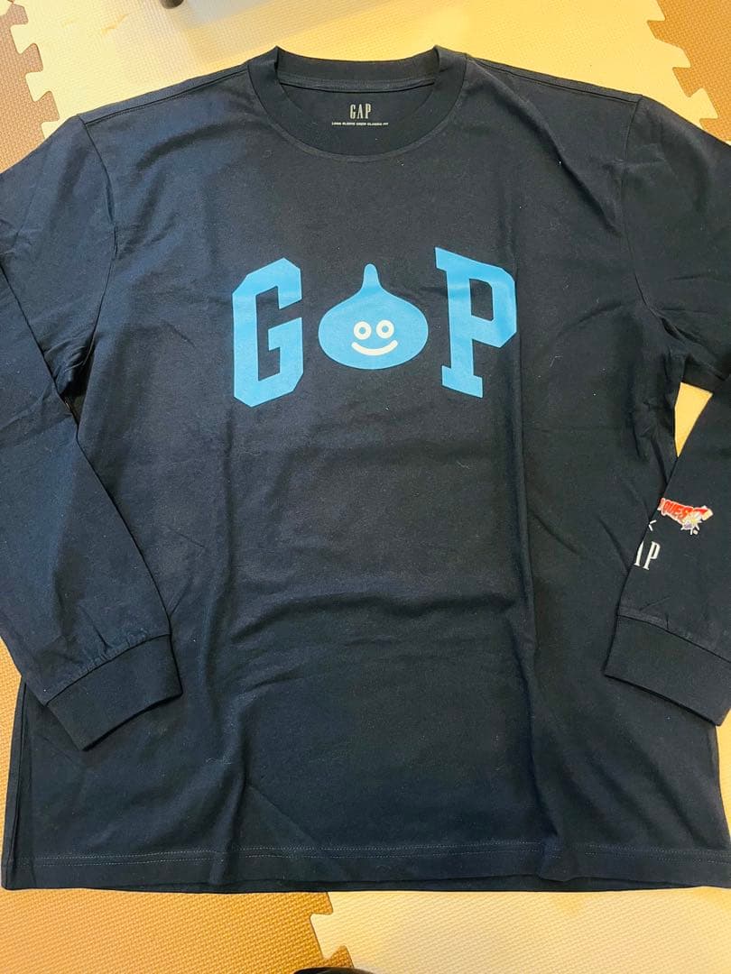 【新品】GAP×ドラゴンクエスト コラボロンT スライム ブラック