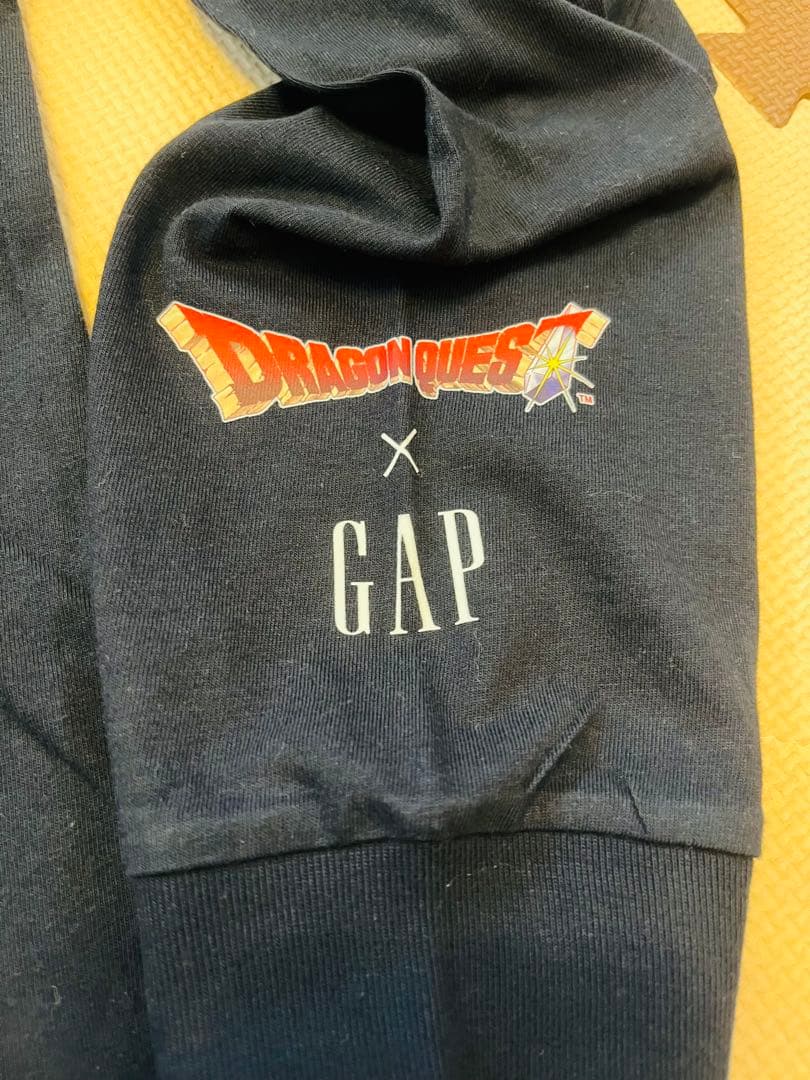 【新品】GAP×ドラゴンクエスト コラボロンT スライム ブラック