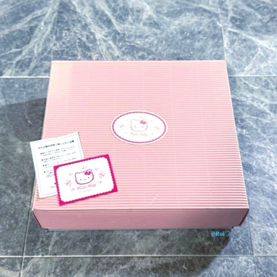 新品 未使用 サンリオ ハローキティ フルーツキティ ミニデザートセット 元箱付