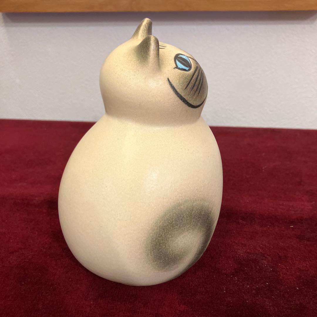 リサラーソン ミア　置物　工芸品　猫 ミディ　セミミディ　cat 可愛い