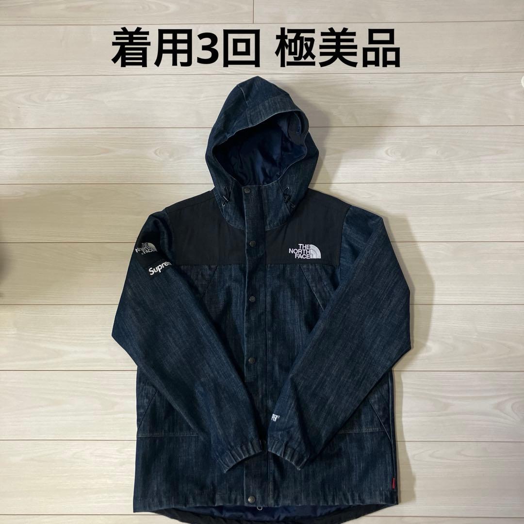 シュプリーム ノースフェイス デニムジャケット マウンテンパーカー