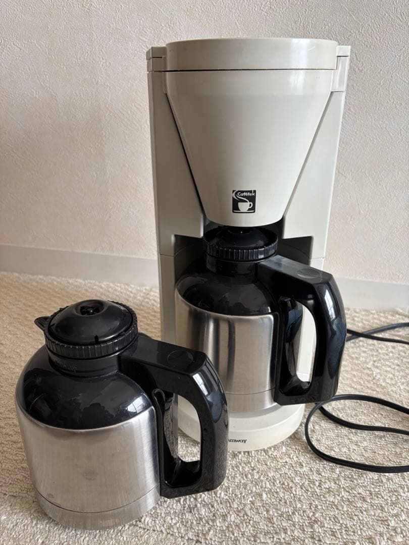 カフェテック　Amway ステンレスポット2個付き