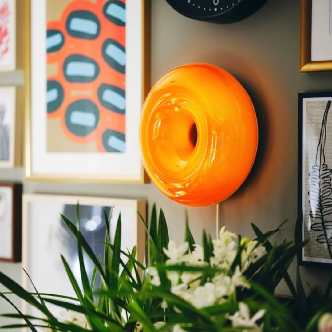 【新品未使用】IKEA VARMBLIXT ヴァルムブリクスト　ドーナツランプ