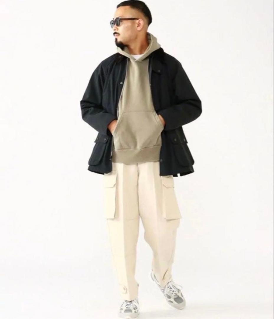 【試着のみ】　Barbour BEAMS バブアー ノンオイル　38 ビデイル