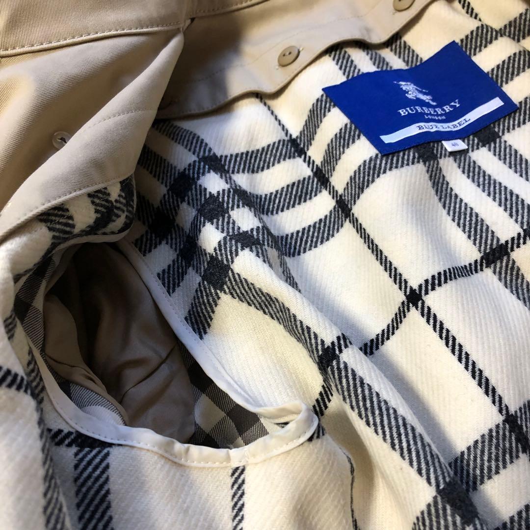 ☆coco☆極美品♡バーバリーブルーレーベル　ライナー付き　トレンチ