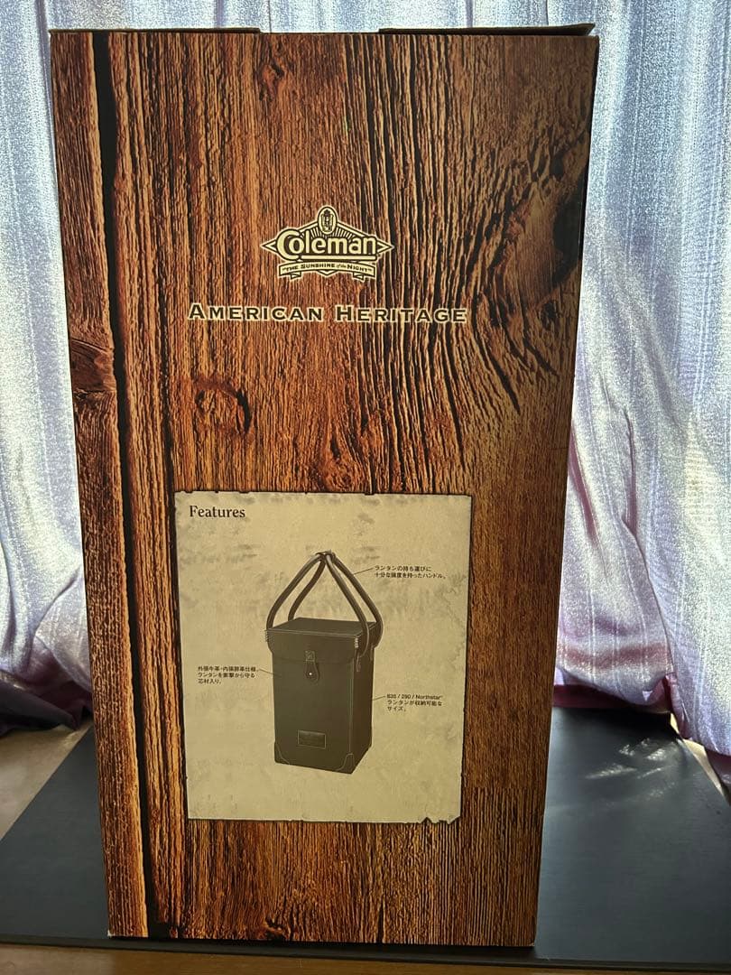 希少コールマン/ランタン本革レザーケース/新品