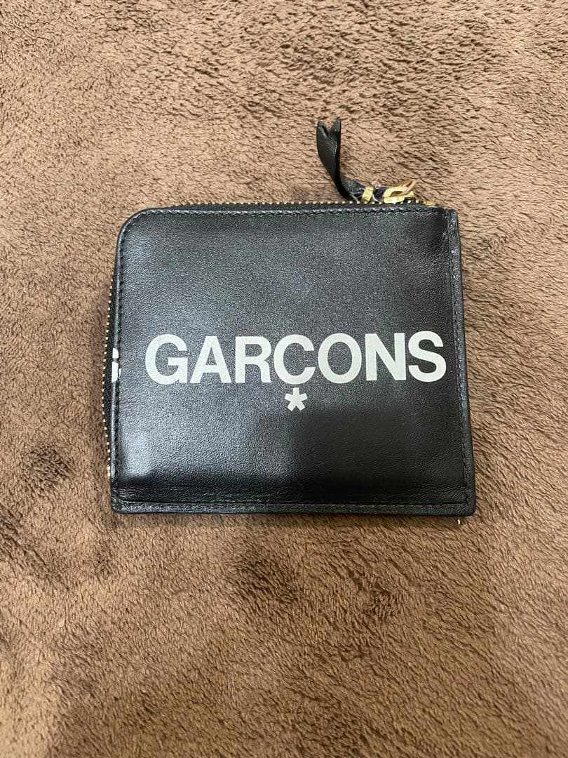COMME des GARÇONS L字財布 ブラック