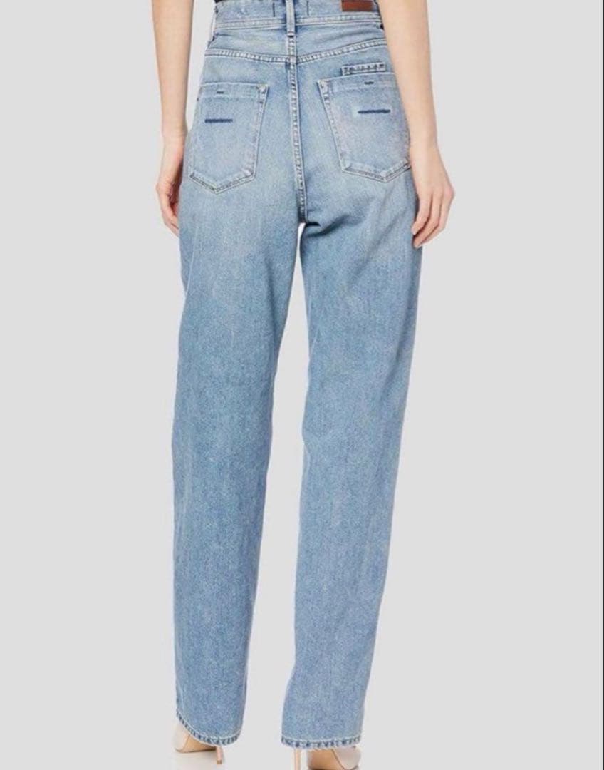 美品 YANUK ヤヌーク ボーイズストレートデニム LEA 57111231