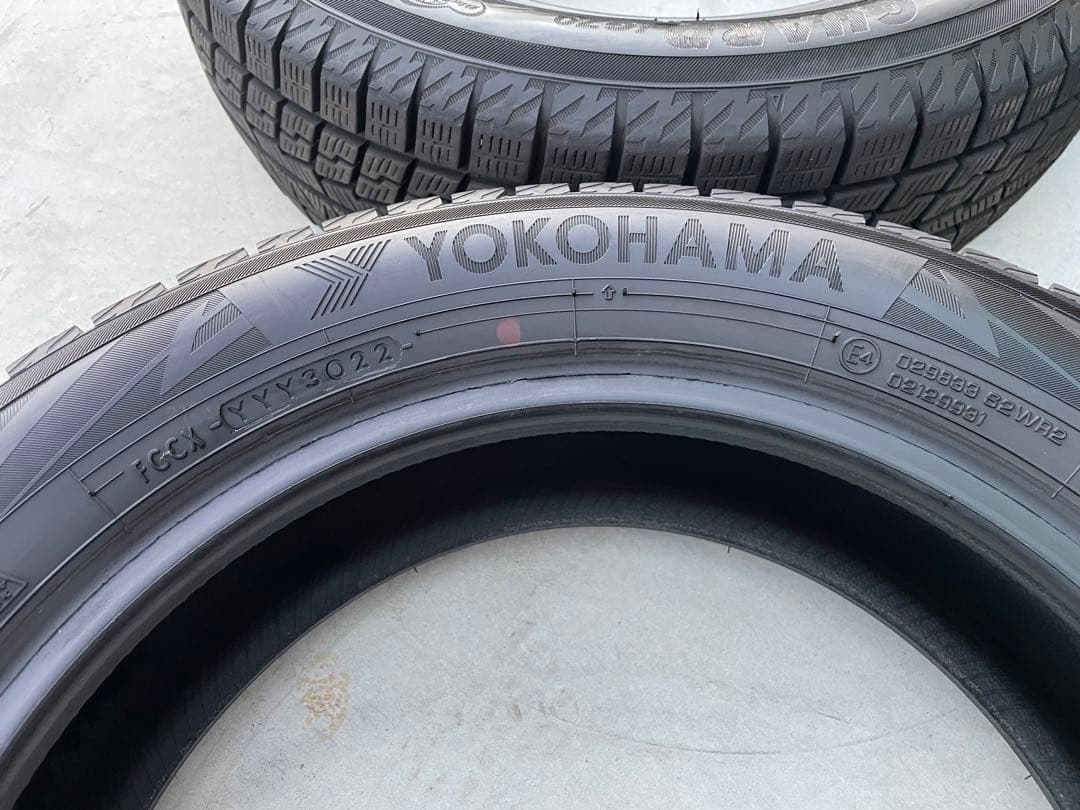 【群馬発】165/65R14 2022年 スタッドレス タイヤ 4本 ヨコハマ