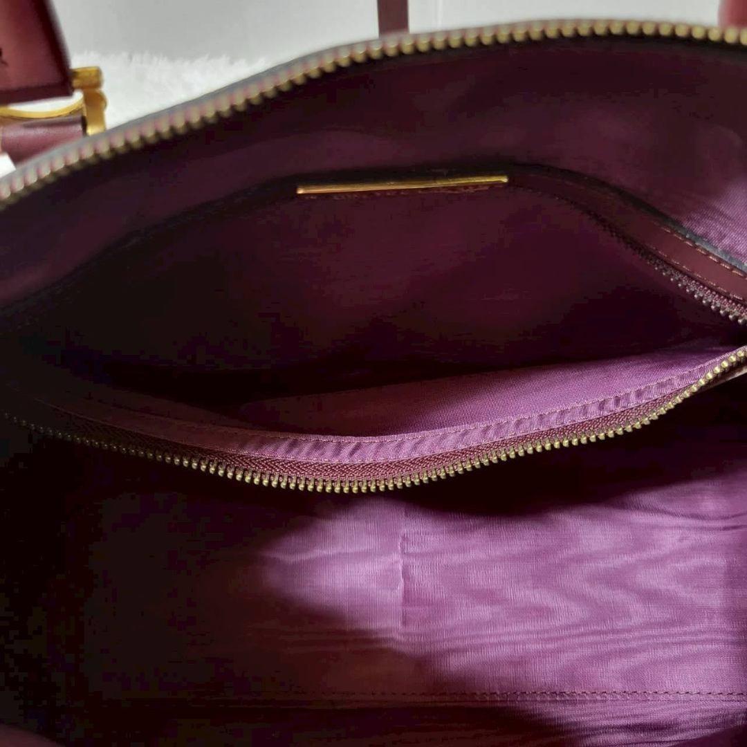 正規品　カルティエ　ミニボストンバッグ　マストライン　レザー　金具　南京錠　鍵