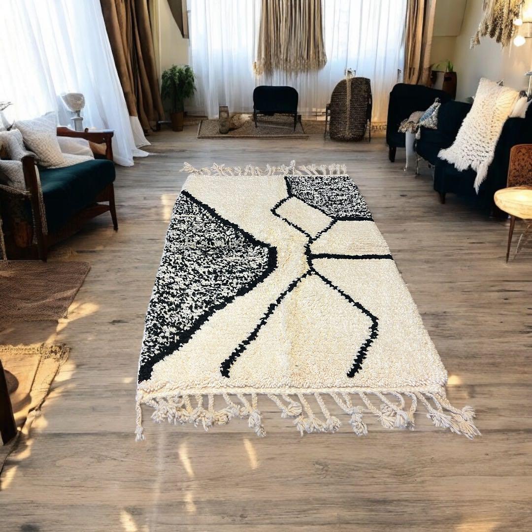 モロッコ　ベニワレン　ラグ　新コレクション　L180,W104cm