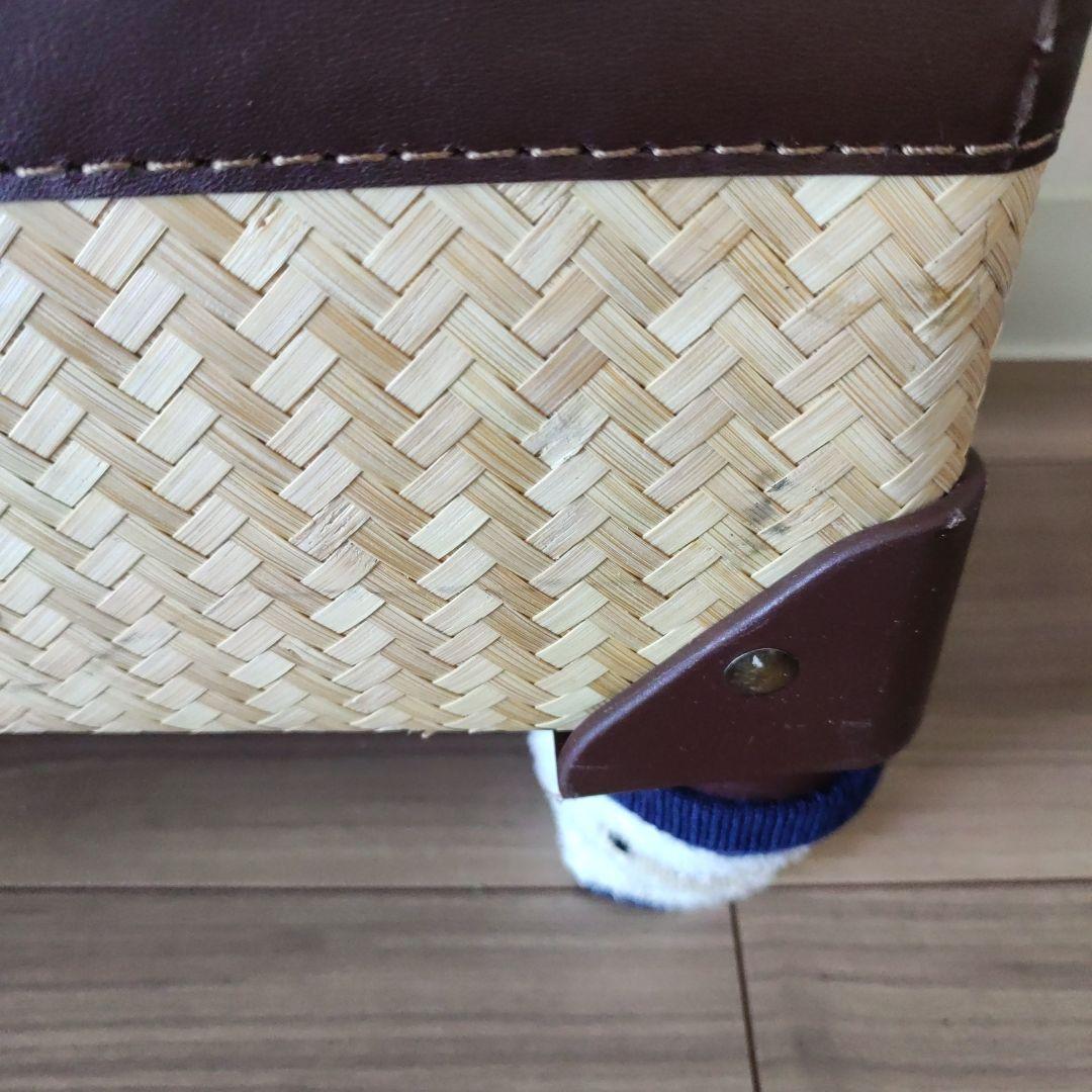 竹製 スーツケース