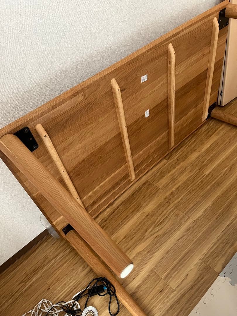 木製ナチュラルウッドダイニングテーブル