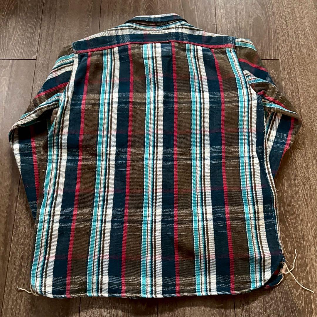 J*1様 SAMURAI OVERALLS チェック ワークシャツ