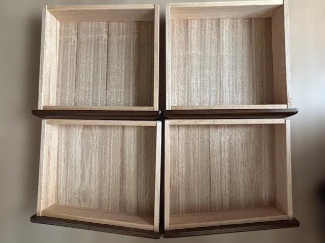 【送料込88,000円】大型　木製キャビネット ガラス扉 美品