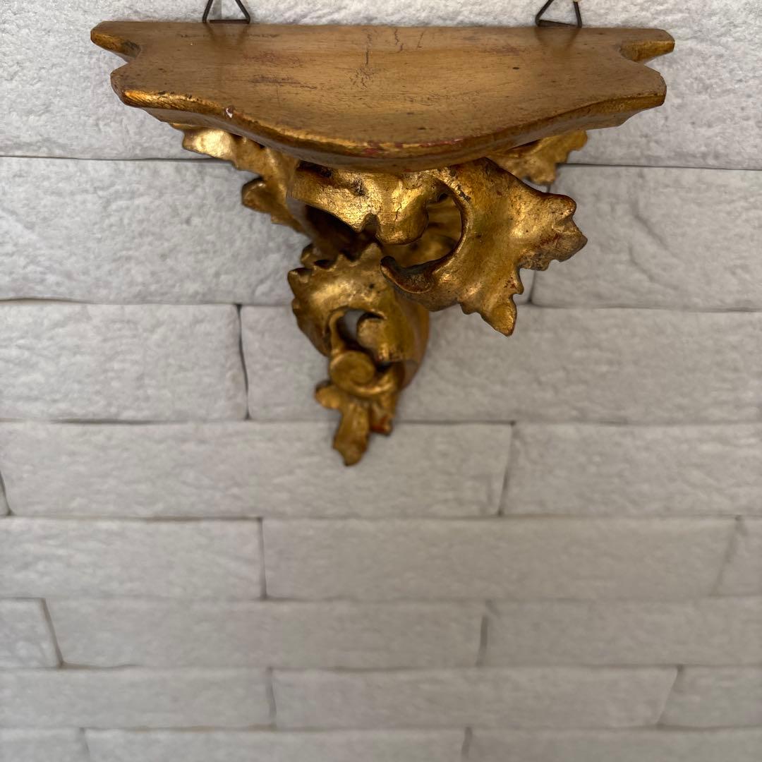 フランスアンティークウォールシェルフ