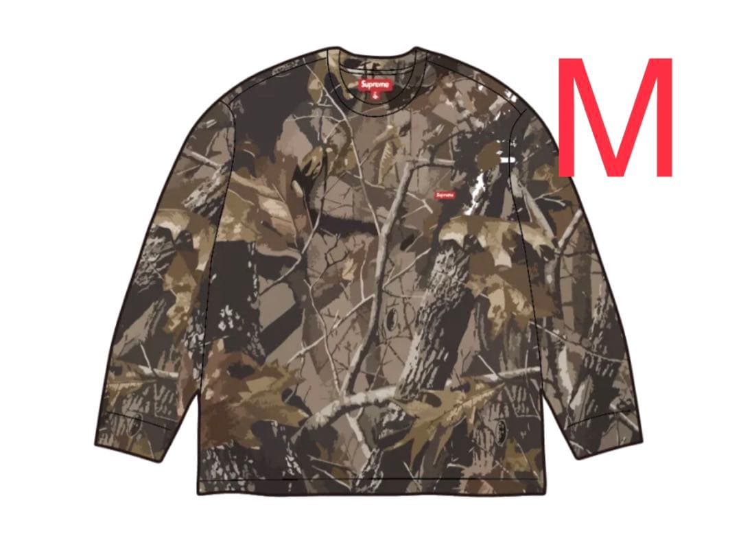 Supreme Small Box L/S Tee “Camo”