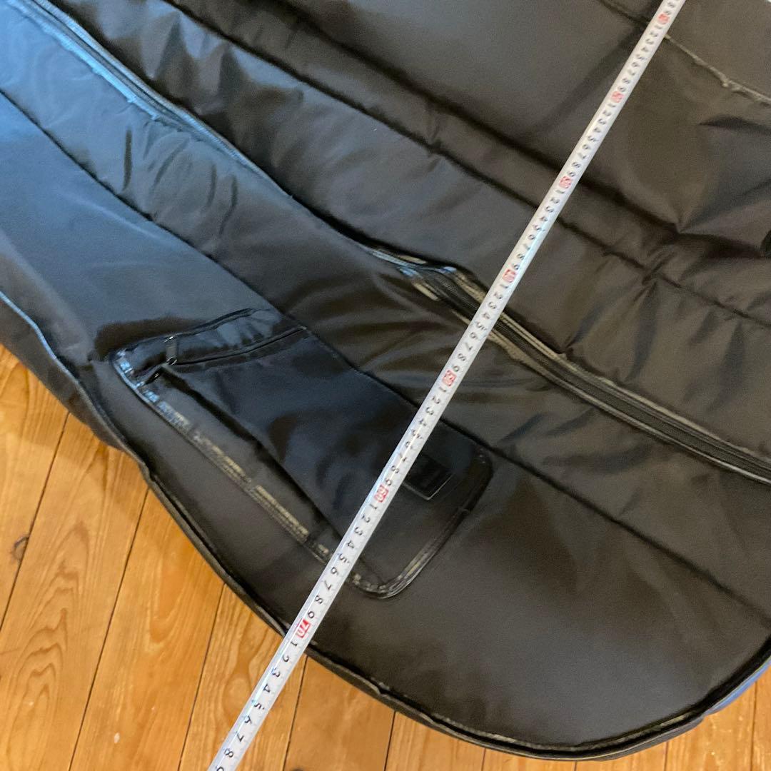 未使用品！コントラバス ケース Angelus ストラップ ソフトケース 日本製