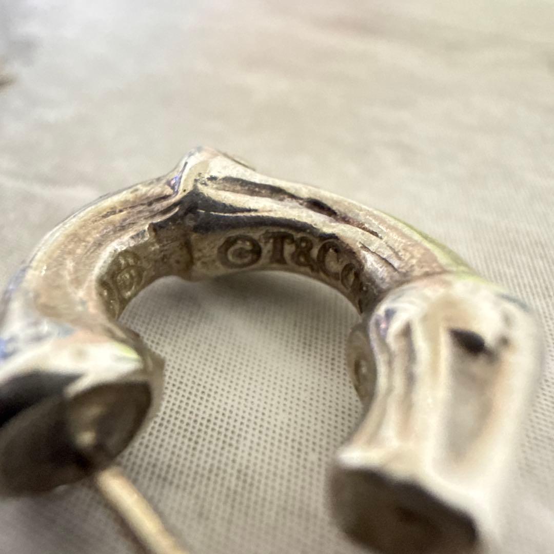 Tiffany ティファニー バンブー ピアス　片耳