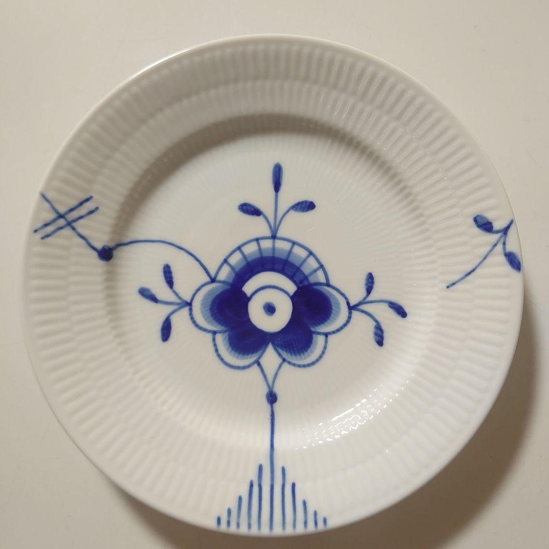 ロイヤルコペンハーゲン　ブルーフルーテッドメガ　プレートセット