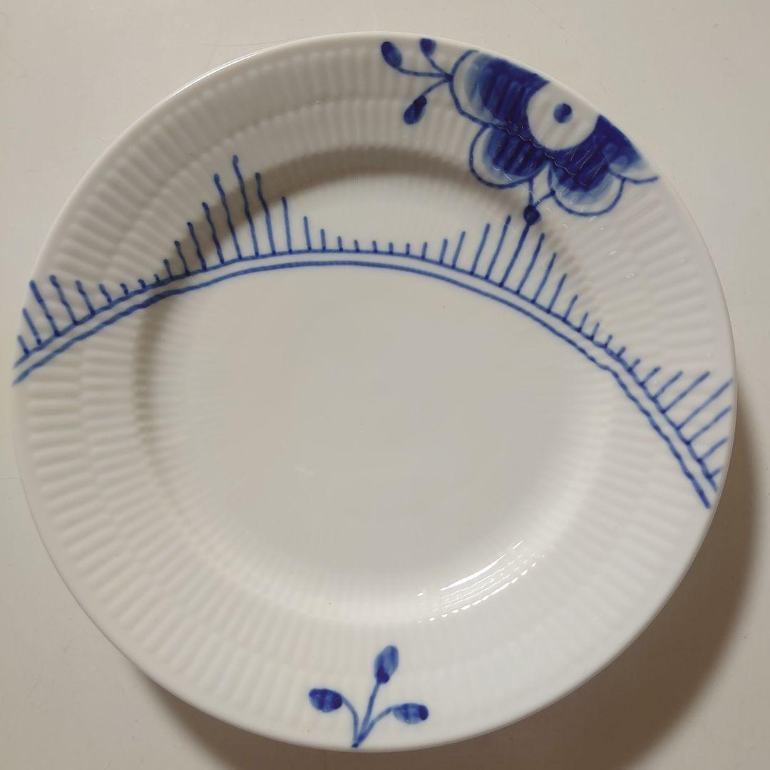 ロイヤルコペンハーゲン　ブルーフルーテッドメガ　プレートセット